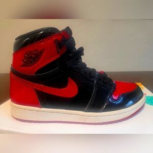 Nike Air Jordan Black and Red Sneakers